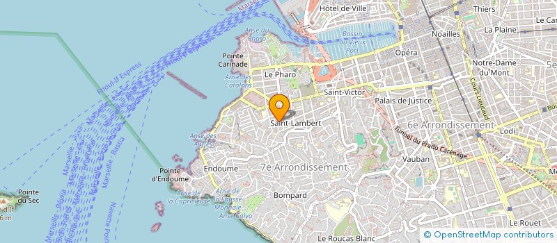 localisation de l'entreprise MONSIEUR PHILIPPE GHIONDA à MARSEILLE