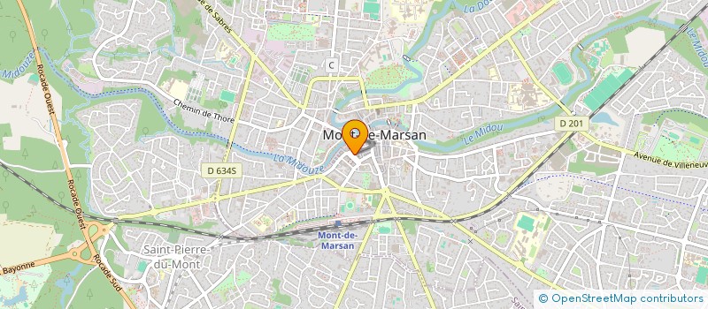 localisation de l'entreprise MONSIEUR PHILIPPE GIACOIA  MONT-DE-MARSAN