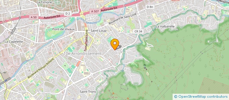 localisation de l'entreprise MONSIEUR PHILIPPE GIANGRECO à MARSEILLE 10EME