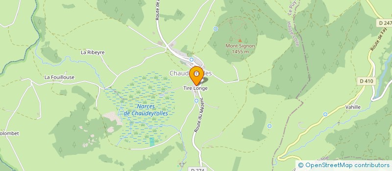 localisation de l'entreprise MONSIEUR PHILIPPE GIBAUD  LES VASTRES