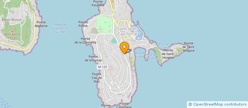 localisation de l'entreprise MONSIEUR PHILIPPE GIFFAULT à SAINT-JEAN-CAP-FERRAT
