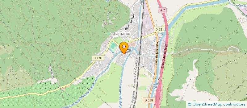 localisation de l'entreprise MONSIEUR PHILIPPE GIL  LAMANON