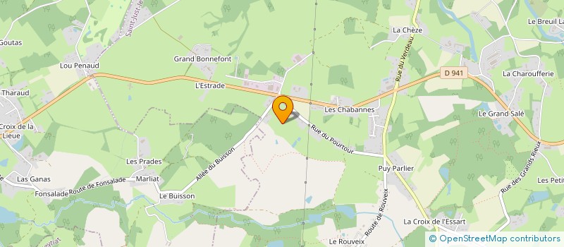 localisation de l'entreprise MONSIEUR PHILIPPE GILARD à SAINT-JUST-LE-MARTEL