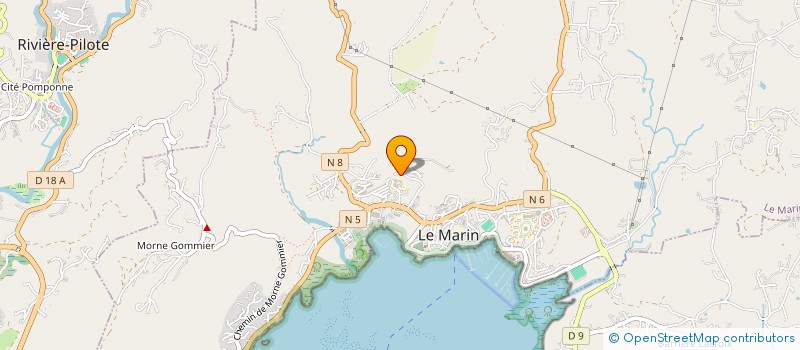 localisation de l'entreprise MONSIEUR PHILIPPE GILLANT à LE MARIN