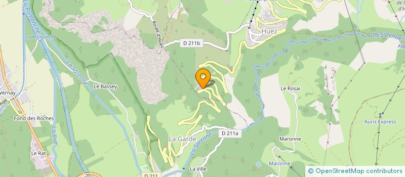 localisation de l'entreprise MONSIEUR PHILIPPE GILLET  HUEZ