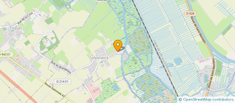 localisation de l'entreprise MONSIEUR PHILIPPE GILLIOCQ  SALPERWICK