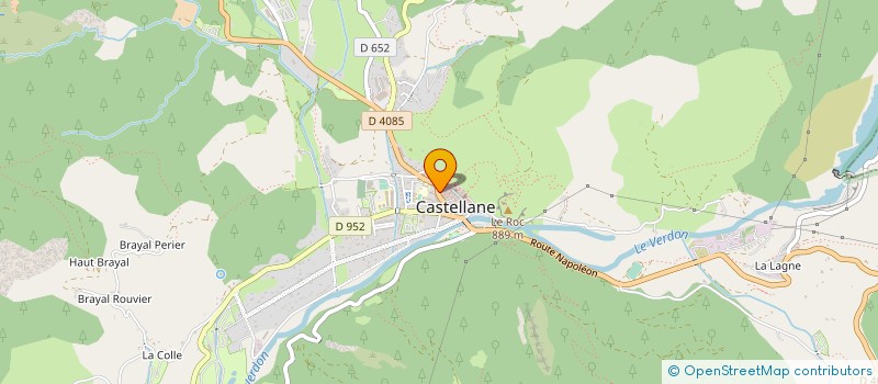 localisation de l'entreprise MONSIEUR PHILIPPE GILLIOT  CASTELLANE