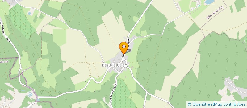 localisation de l'entreprise MONSIEUR PHILIPPE GILLON  BEZU-LE-GUERY