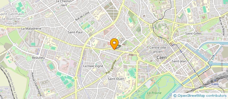 localisation de l'entreprise MONSIEUR PHILIPPE GILOTTE à CAEN