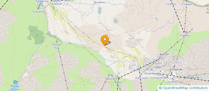 localisation de l'entreprise MONSIEUR PHILIPPE GILQUIN  LES BELLEVILLE