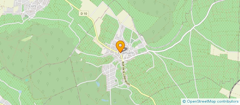 localisation de l'entreprise MONSIEUR PHILIPPE GIMONNET à CRAMANT