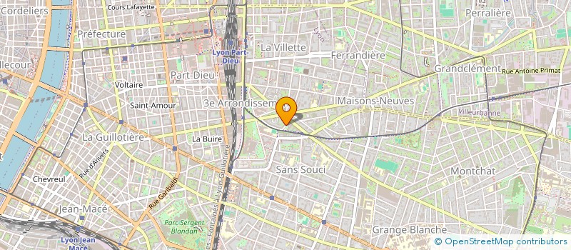 localisation de l'entreprise MONSIEUR PHILIPPE GIN  LYON