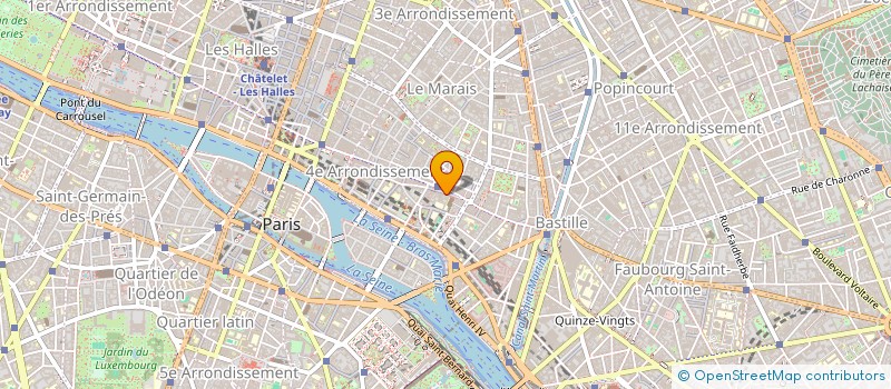 localisation de l'entreprise MONSIEUR PHILIPPE GINESY  PARIS