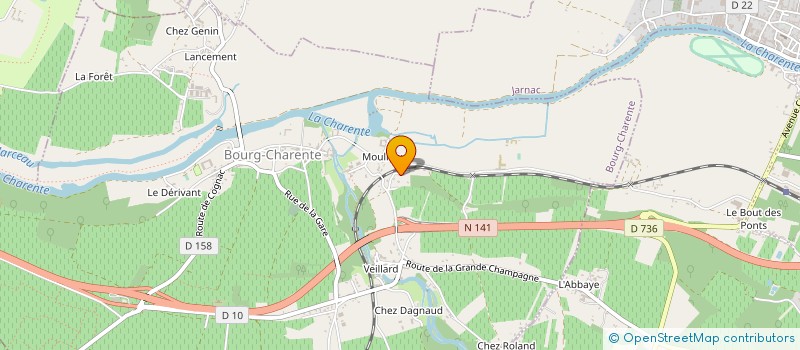 localisation de l'entreprise MONSIEUR PHILIPPE GINGUENAUD  MAINXE-GONDEVILLE