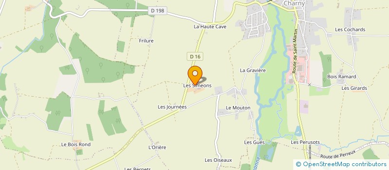 localisation de l'entreprise MONSIEUR PHILIPPE GIONNET à CHARNY OREE DE PUISAYE