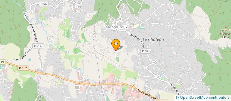 localisation de l'entreprise MONSIEUR PHILIPPE GIORDANENGO  MONTAUROUX