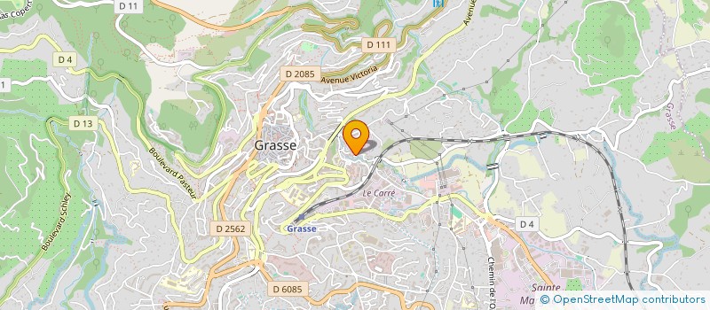 localisation de l'entreprise MONSIEUR PHILIPPE GIORGIS à GRASSE