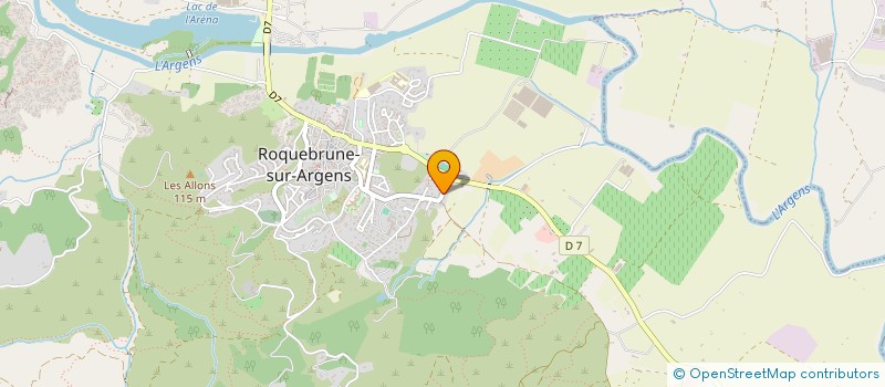localisation de l'entreprise MONSIEUR PHILIPPE GIORGIS à ROQUEBRUNE-SUR-ARGENS