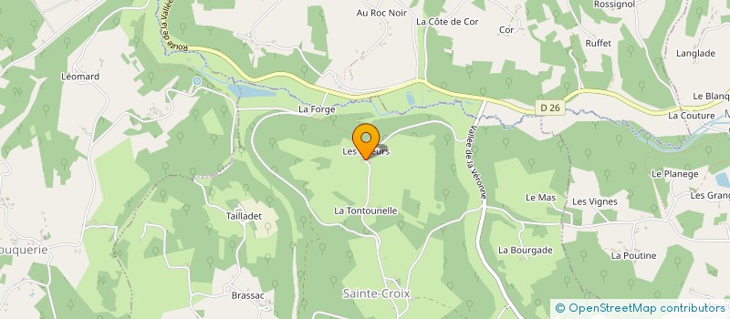 localisation de l'entreprise MONSIEUR PHILIPPE GIRARDIN  STE CROIX