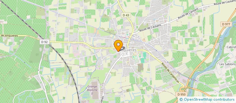 localisation de l'entreprise MONSIEUR PHILIPPE GIRARDIN à JONQUIERES