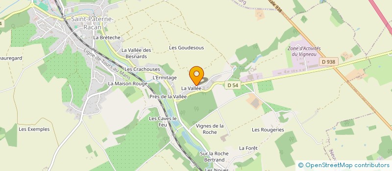 localisation de l'entreprise MONSIEUR PHILIPPE GIRAUD  CHEMILLE-SUR-DEME