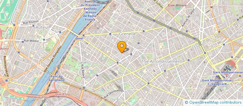 localisation de l'entreprise MONSIEUR PHILIPPE GIRAUDON  PARIS