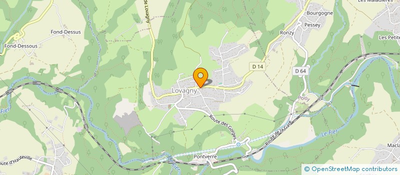 localisation de l'entreprise MONSIEUR PHILIPPE GIRAUT  SAINT-JEAN-D'ARVEY