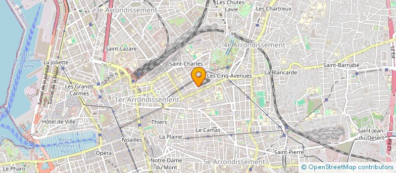 localisation de l'entreprise MONSIEUR PHILIPPE GIRIER à MARSEILLE