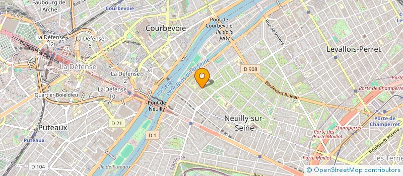 localisation de l'entreprise MONSIEUR PHILIPPE GIRY DELOISON à NEUILLY-SUR-SEINE