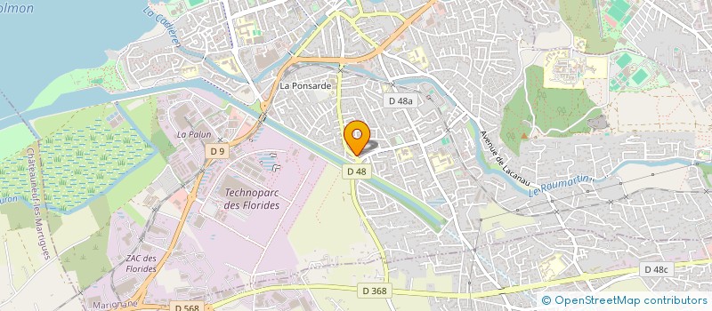 localisation de l'entreprise MONSIEUR PHILIPPE GIUDICI  MARIGNANE