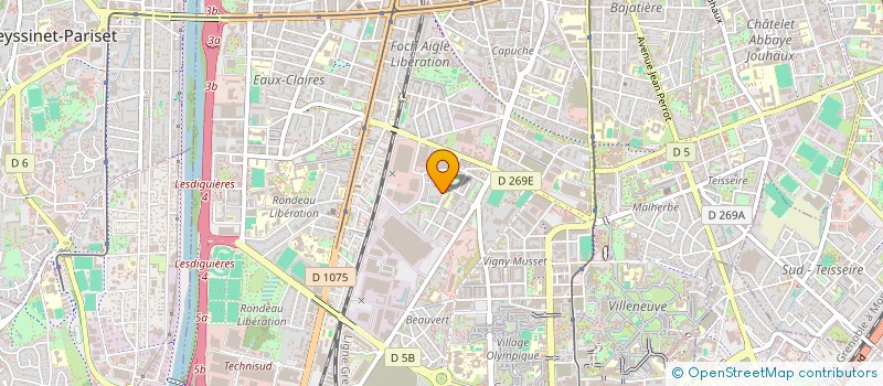 localisation de l'entreprise MONSIEUR PHILIPPE GLANTERNIK  GRENOBLE