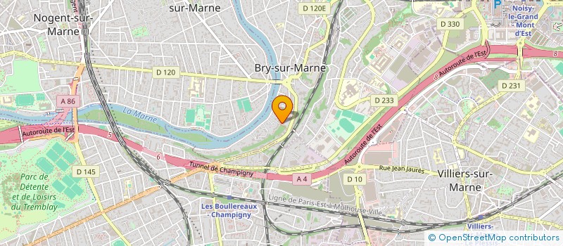 localisation de l'entreprise MONSIEUR PHILIPPE GLEIZE à BRY-SUR-MARNE