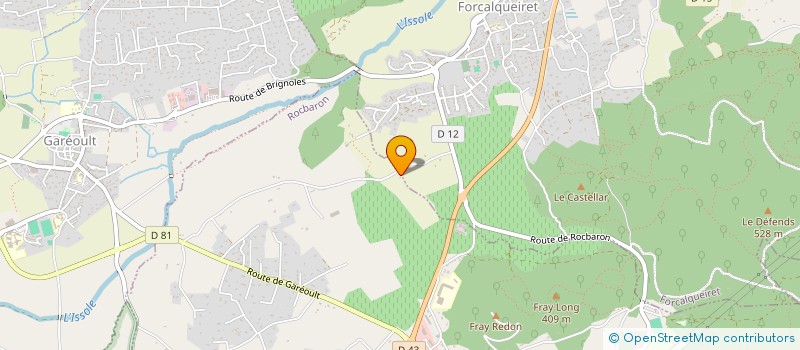 localisation de l'entreprise MONSIEUR PHILIPPE GLEIZES  MEOUNES-LES-MONTRIEUX