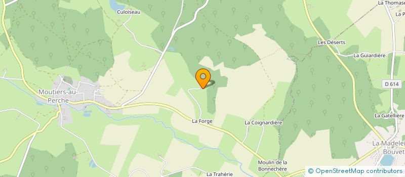 localisation de l'entreprise MONSIEUR PHILIPPE GLOTAIN à COUR-MAUGIS SUR HUISNE