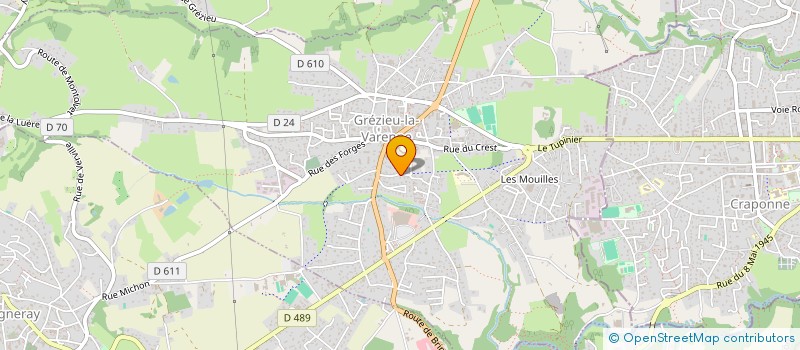 localisation de l'entreprise MONSIEUR PHILIPPE GLOWKA à GREZIEU-LA-VARENNE