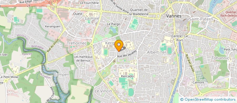 localisation de l'entreprise MONSIEUR PHILIPPE GOAS à VANNES