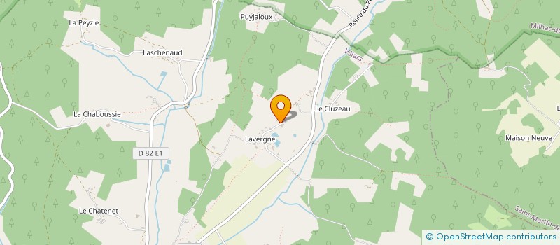 localisation de l'entreprise MONSIEUR PHILIPPE GODART  QUINSAC