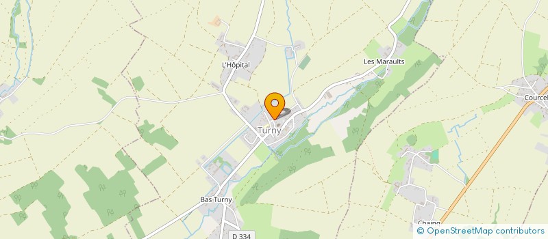 localisation de l'entreprise MONSIEUR PHILIPPE GODART  BEUGNON