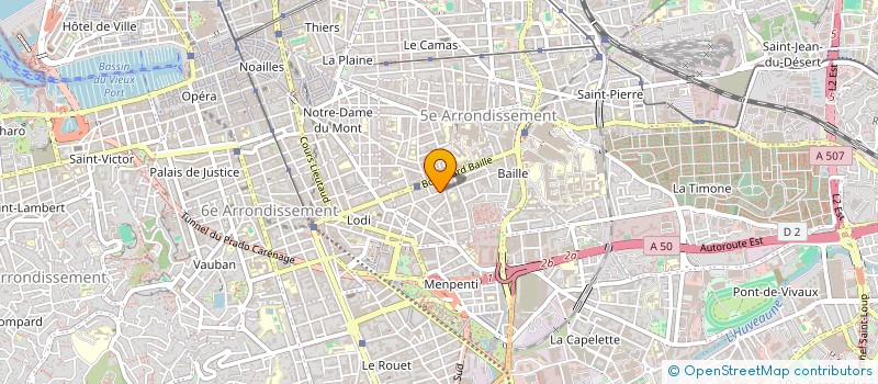 localisation de l'entreprise MONSIEUR PHILIPPE GODET à MARSEILLE