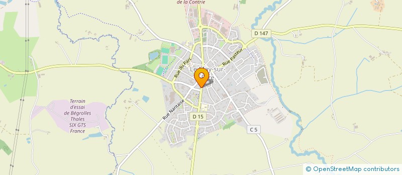 localisation de l'entreprise MONSIEUR PHILIPPE GODIER à LE MAY-SUR-EVRE
