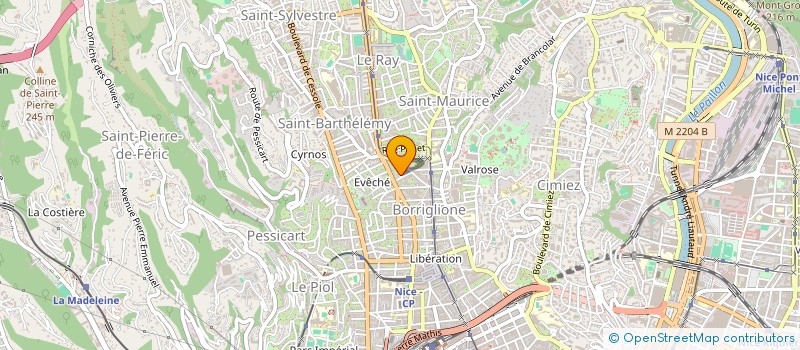 localisation de l'entreprise MONSIEUR PHILIPPE GOFFIN à NICE