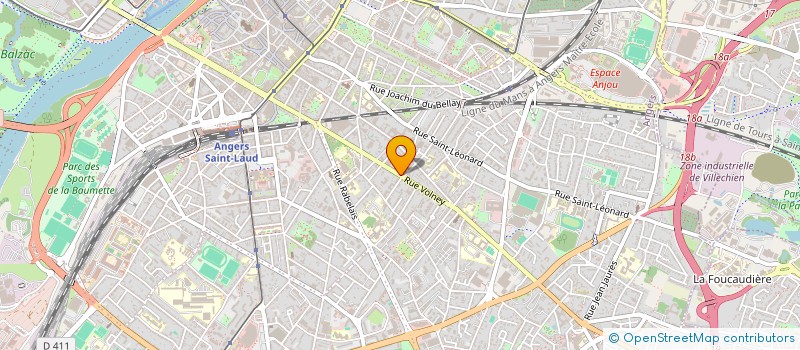 localisation de l'entreprise MONSIEUR PHILIPPE GOINEAU à ANGERS