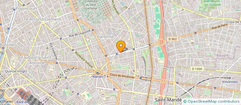 localisation de l'entreprise MONSIEUR PHILIPPE GOLDENBERG  PARIS