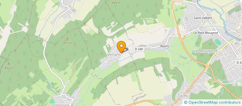 localisation de l'entreprise MONSIEUR PHILIPPE GOLLENTZ  VERLANS