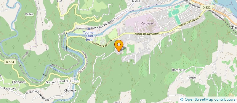 localisation de l'entreprise MONSIEUR PHILIPPE GOMES à TOURNON-SUR-RHONE