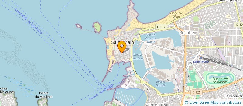 localisation de l'entreprise MONSIEUR PHILIPPE GOMES DA SILVA à SAINT-MALO