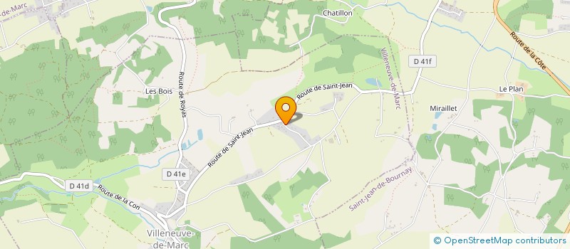 localisation de l'entreprise MONSIEUR PHILIPPE GOMEZ  VILLENEUVE-DE-MARC