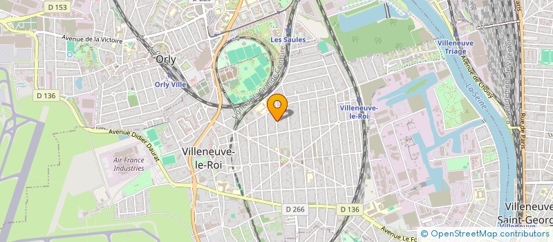 localisation de l'entreprise MONSIEUR PHILIPPE GONCALVES  VILLENEUVE-LE-ROI