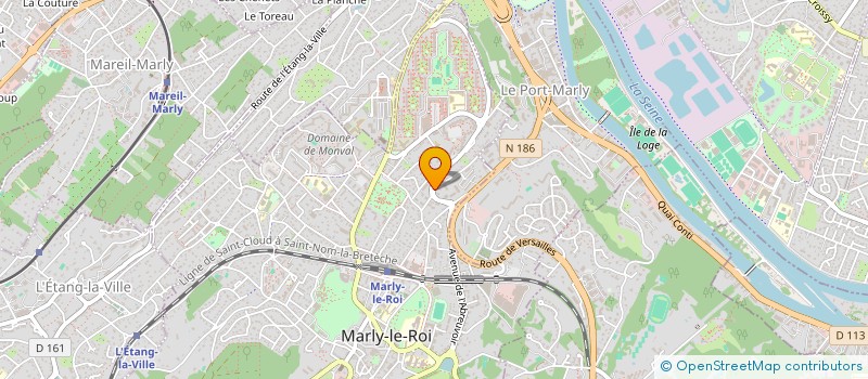 localisation de l'entreprise MONSIEUR PHILIPPE GONCALVES  LE PORT-MARLY