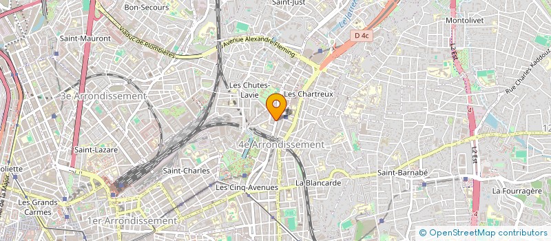 localisation de l'entreprise MONSIEUR PHILIPPE GONNET à MARSEILLE